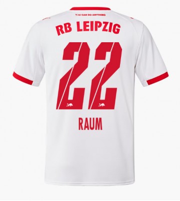 RB Leipzig David Raum #22 Hjemmebanetrøje 2025-26 Kortærmet